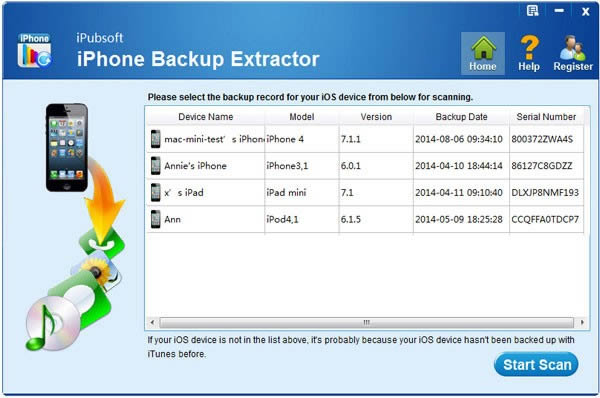 iPubsoft iPhone Backup Extractor-iosݻָ-iPubsoft iPhone Backup Extractor v2.1.41ٷ汾