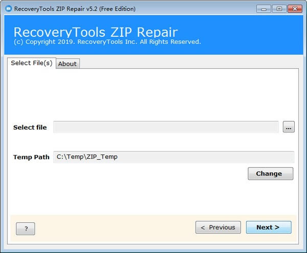 RecoveryTools ZIP Repair-ѹļ޸-RecoveryTools ZIP Repair v5.2ٷ汾