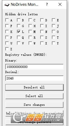 NoDrives Manager()