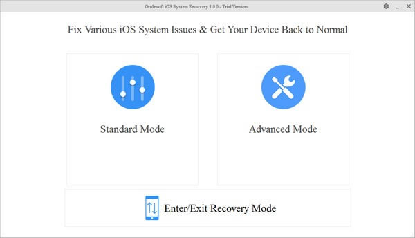 Ondesoft iOS System Recovery-ϵͳ޸-Ondesoft iOS System Recovery v1.0.0ٷ汾