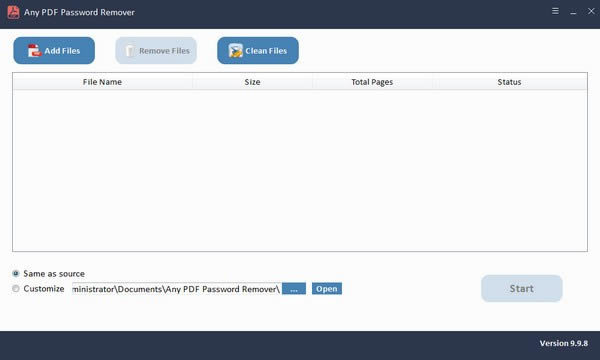 Any PDF Password Remover-Any PDF Password Remover v9.9.8.0ٷ汾
