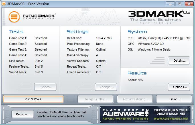 3dmark03-Կܲ-3dmark03 v7.1.100.1248ٷ汾