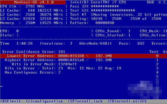 Memtest86-OƷ(ni)zy-Memtest86d v5.10Gɫ