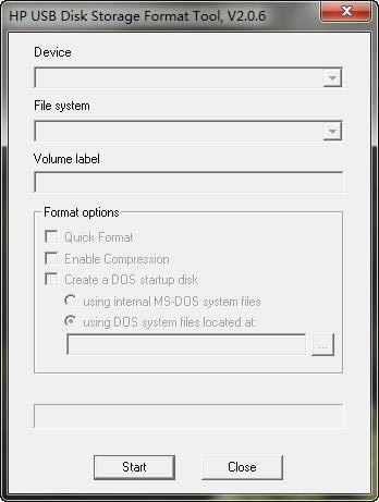 HP USB Disk Storage Format Tool-u̸ʽ-HP USB Disk Storage Format Tool v2.0.6ɫ