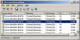 AlternateStreamView-NTFS̸-AlternateStreamView v1.5.6.0