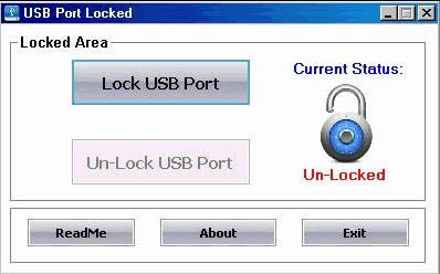 USB Port Locked-סִUSB˿-USB Port Locked v7.1ɫ