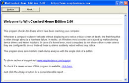 WhoCrashed-WhoCrashedd v6.0.1.30111ٷ汾