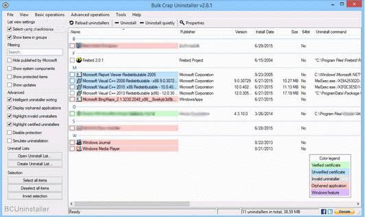 h Bulk Crap Uninstaller-жd-h Bulk Crap Uninstallerd v4.8.0Gɫ