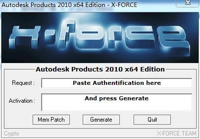 Autodesk Products 2010Edition-cad2010ע 64λ-Autodesk Products 2010Edition v1.0ٷ汾