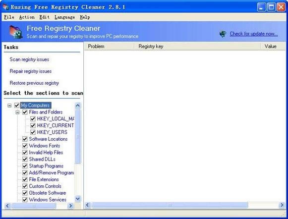 Eusing Free Registry Cleaner-ע(c)-Eusing Free Registry Cleanerd v4.1.0.0GɫZ
