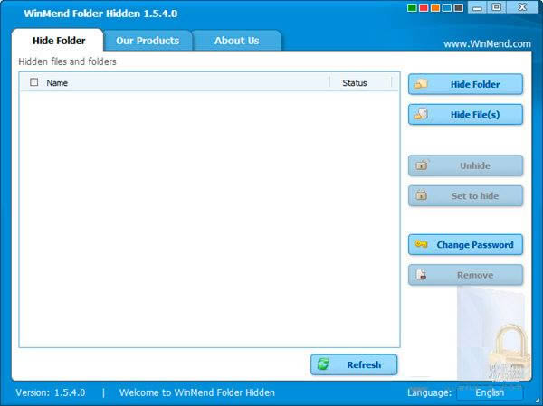 WinMend Folder Hidden-ļ/ļA[ع-WinMend Folder Hiddend v2.3.0.0ٷʽ