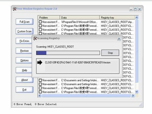 Free Window Registry Repair-עԱޏ-Free Window Registry Repaird v3.6.0.0ٷʽ