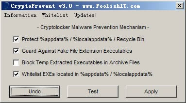 CryptoPrevent-CryptoLocker߳-CryptoPrevent v7.3.0.20ٷ汾