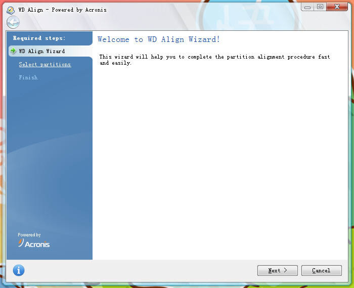 WD Align Utility-(sh)ӲP4k(du)R-WD Align Utilityd v2.0.0.107ٷ汾
