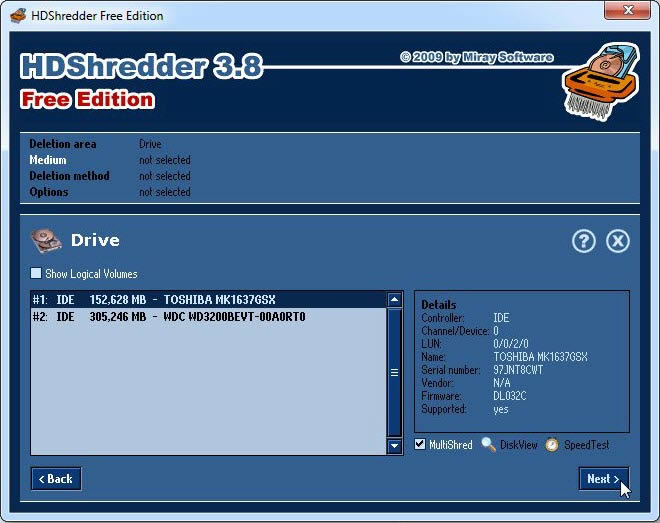 HDShredder-ӲP(sh)(j)hܛ-HDShredderd v4.0ٷ汾