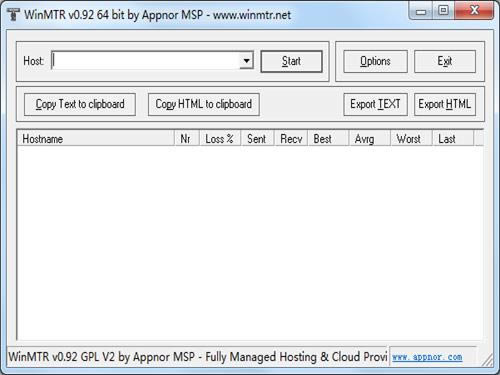 WinMTR 32λ-Tracert32λ-WinMTR 32λd v0.92ٷ汾