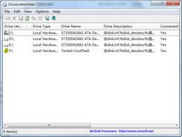 DriveLetterView-ӲPPQ-DriveLetterViewd v1.4.6.0ٷ汾