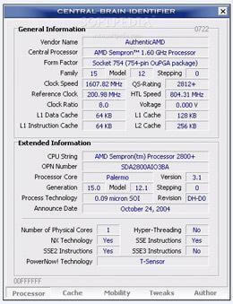 central brain identifier-CPUzyܛ-central brain identifierd v8.3.6.6ٷ汾