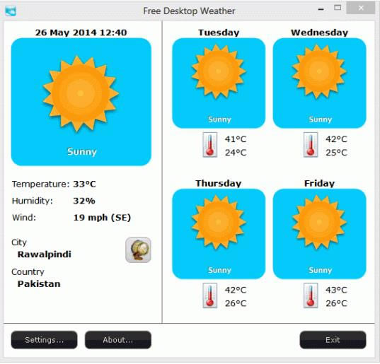 Desktop Weather--Desktop Weatherd v1.1.9.9ٷ汾