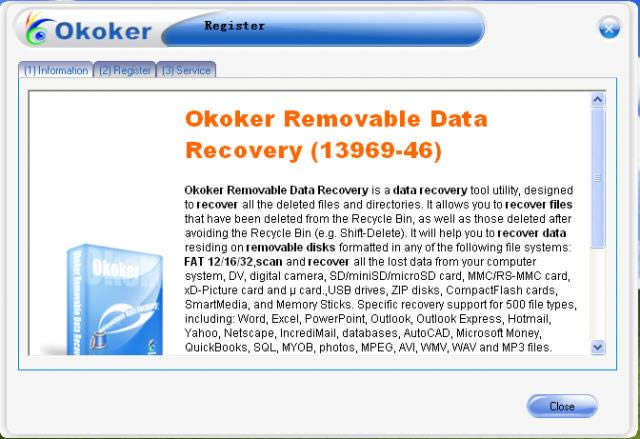 Okoker Removable Data Recovery-ݻָ-Okoker Removable Data Recovery v4.9ٷ汾