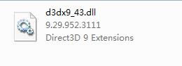 d3dx9 43.dll-ޏ(f)ϵy(tng)ȱʧdllļ-d3dx9 43.dlld v9.29.952.3111ٷ汾
