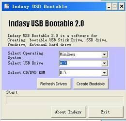 Indasy USB Bootable-UPӱP-Indasy USB Bootabled v2.0.0.0ٷ汾