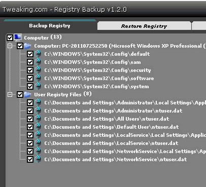עԱ(Registry Backup)-עԱ(Registry Backup)d v3.2.3ٷ汾