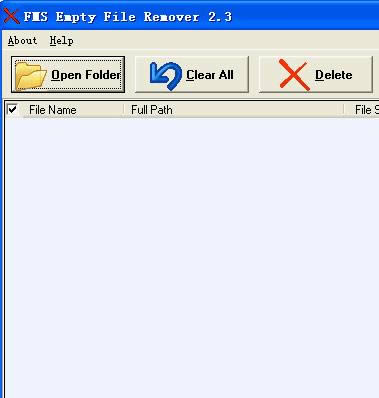 0ֹ(ji)ļ(FMS Empty File Remover)-0ֹ(ji)ļ(FMS Empty File Remover)d v3.0.4ٷ汾