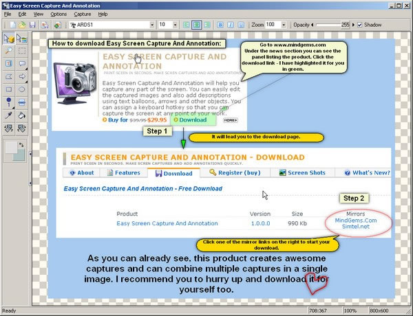 Easy Screen Capture And Annotation-Ļͼע͹-Easy Screen Capture And Annotation v3.0.0ٷ汾