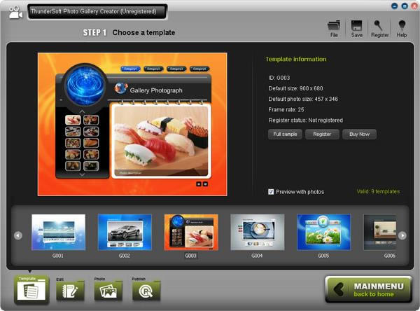 ThunderSoft Photo Gallery Creator(Ӱ)