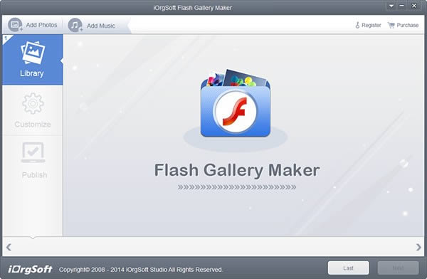 iOrgsoft Flash Gallery Maker-flashßƬܛ-iOrgsoft Flash Gallery Makerd v1.1.0ٷ汾