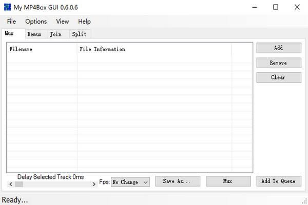 My MP4Box GUI(Dλ)