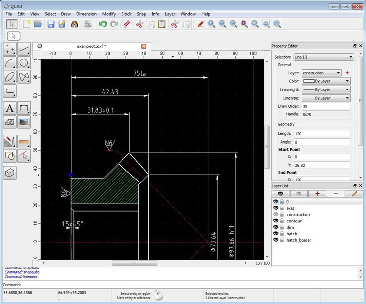 QCAD-2Dͼ-QCAD v3.18.1ٷ汾