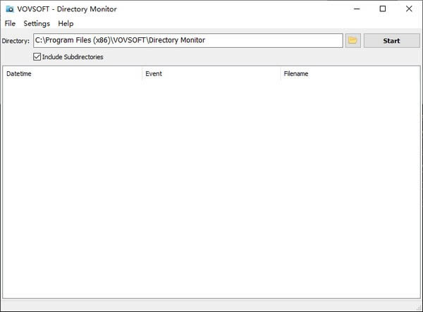 VovSoft Directory Monitor-ļм-VovSoft Directory Monitor v1.0ٷ汾