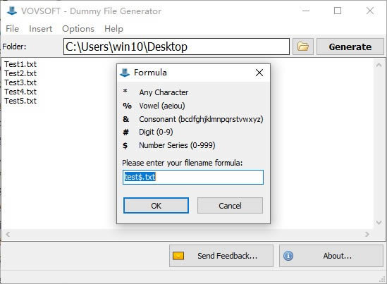 Vovsoft Dummy File Generator-ļ-Vovsoft Dummy File Generator v1.2ٷ汾