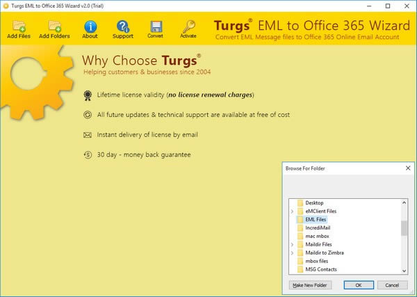 Turgs EML to Office 365 Wizard-EMLOffice 365ת-Turgs EML to Office 365 Wizard v2.0.0ٷ汾