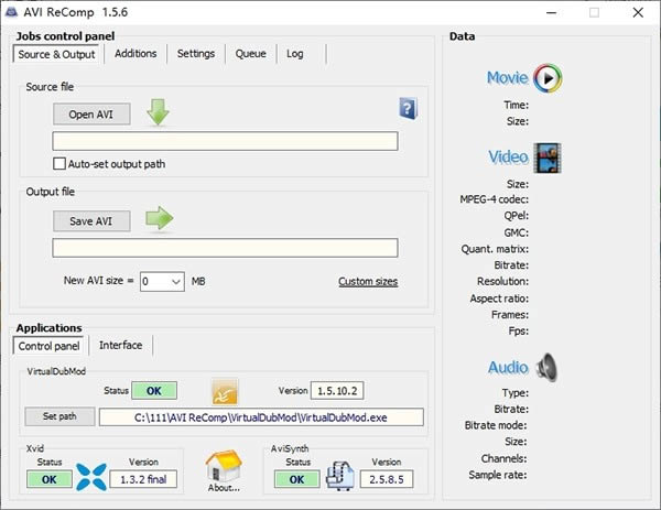 AVI ReComp-Ƶѹ-AVI ReComp v1.6.5ٷ汾
