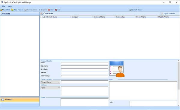 SysTools vCard Split and Merge-ļ-SysTools vCard Split and Merge v3.0ٷ汾