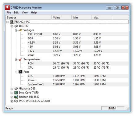 HWMonitor °-HWMonitor-HWMonitor ° v1.44ٷ汾