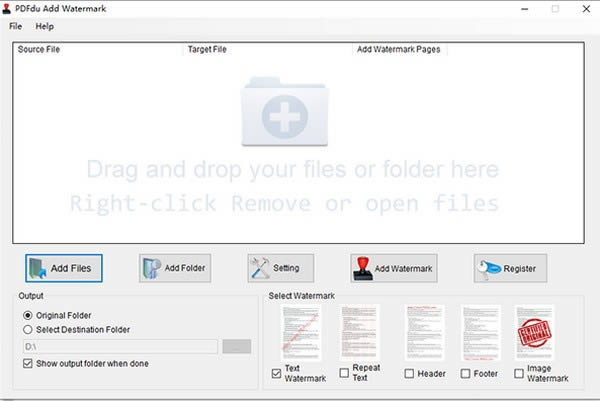 PDFdu Add Watermark-PDFˮӡӹ-PDFdu Add Watermark v1.3ٷ汾