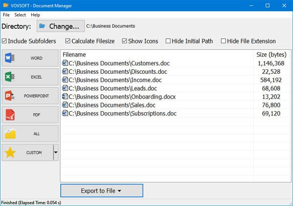 VovSoft Document Manager-ĵ-VovSoft Document Manager v1.3ٷ汾