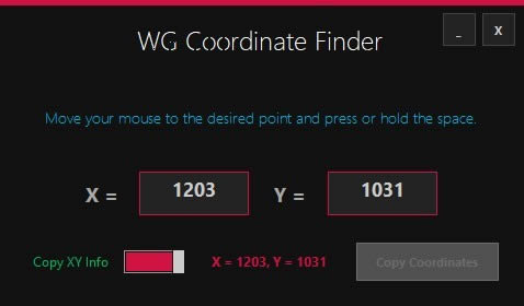 WG Coordinate Finder-λòҹ-WG Coordinate Finder vv1.0.0ɫٷ汾