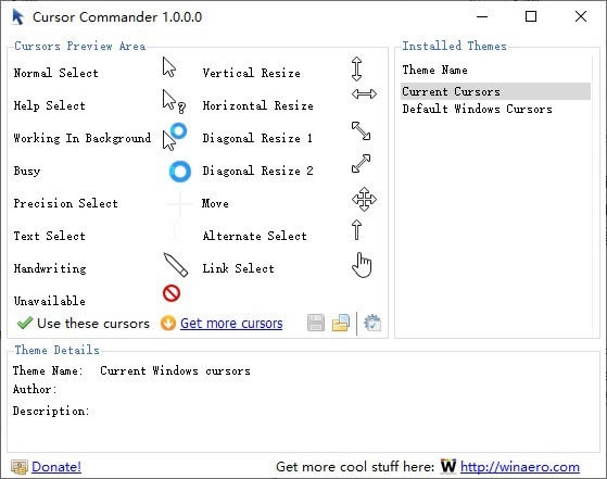 Cursor Commander-ָ޸-Cursor Commander vv1.0ٷ汾ٷ汾