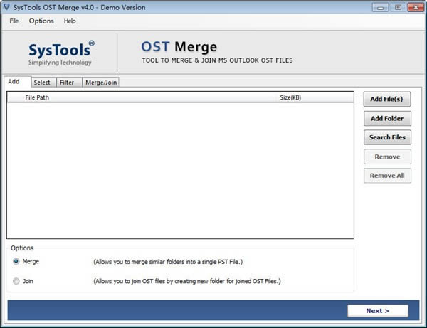 SysTools OST Merge(ļϲ)