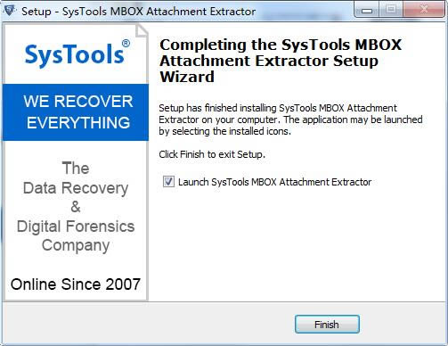 SysTools MBOX Attachment Extractor-ʼ-SysTools MBOX Attachment Extractor v3.0°