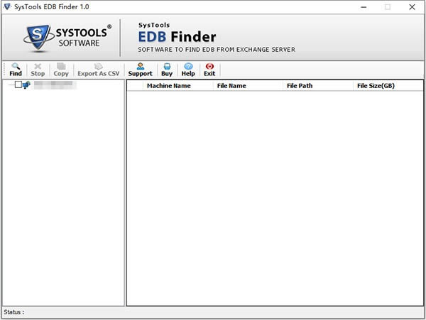 SysTools EDB Finder-ļ-SysTools EDB Finder v1.0ٷ汾