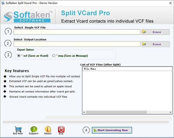 Softaken Split Vcard Pro-ļָ-Softaken Split Vcard Pro v1.0ٷ汾