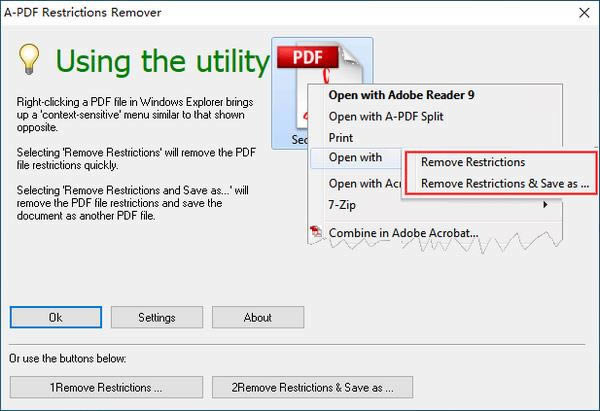 A-PDF Restrictions Remover-PDFļ-A-PDF Restrictions Remover v1.7.0ٷ汾