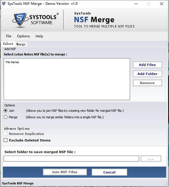 SysTools NSF Merge-ļ-SysTools NSF Merge v1.0ٷ汾