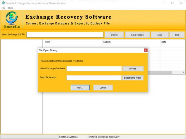 Enstella Exchange Recovery-EDBתPSTָ-Enstella Exchange Recovery v8.7ٷ汾